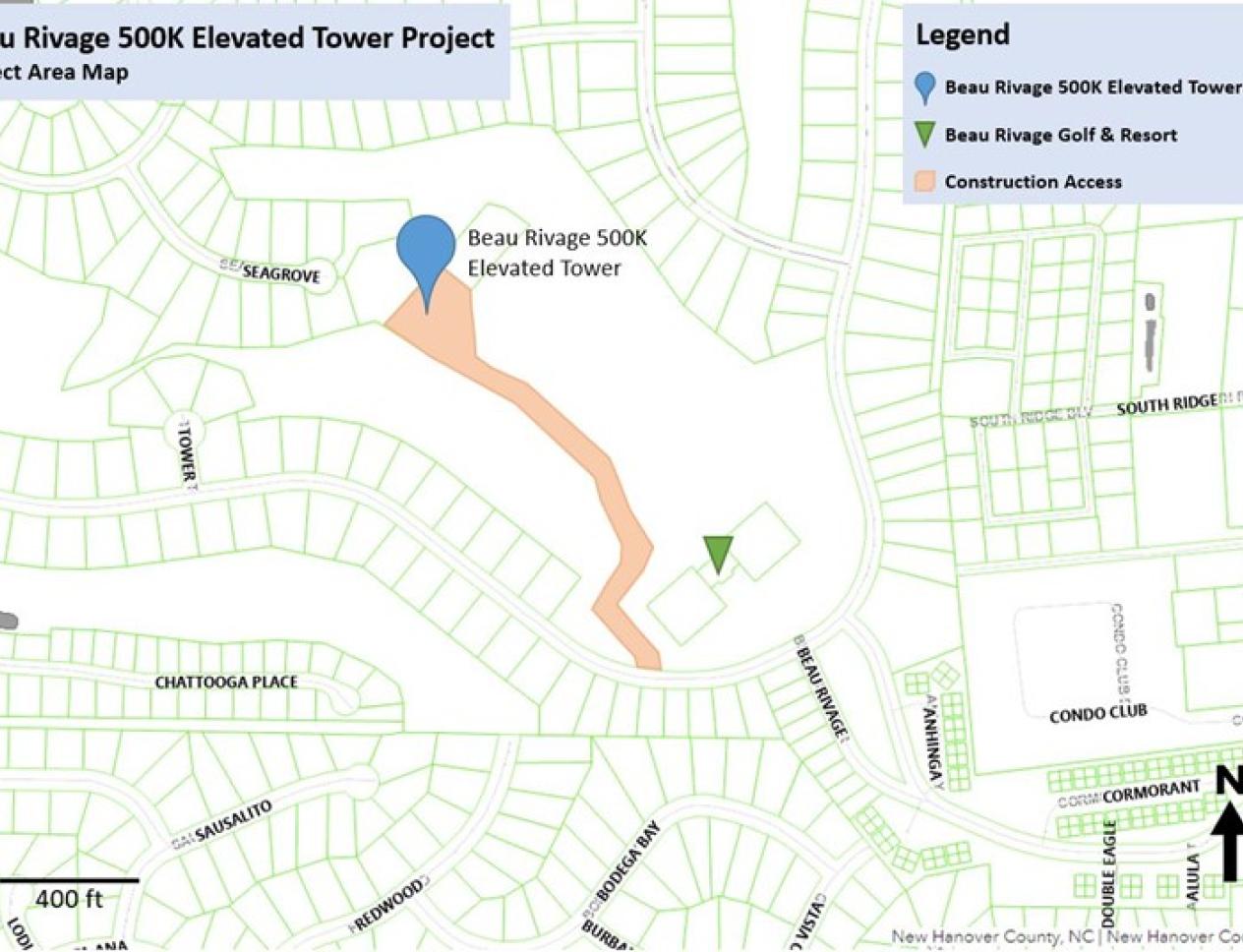 Map of Beau Rivage
