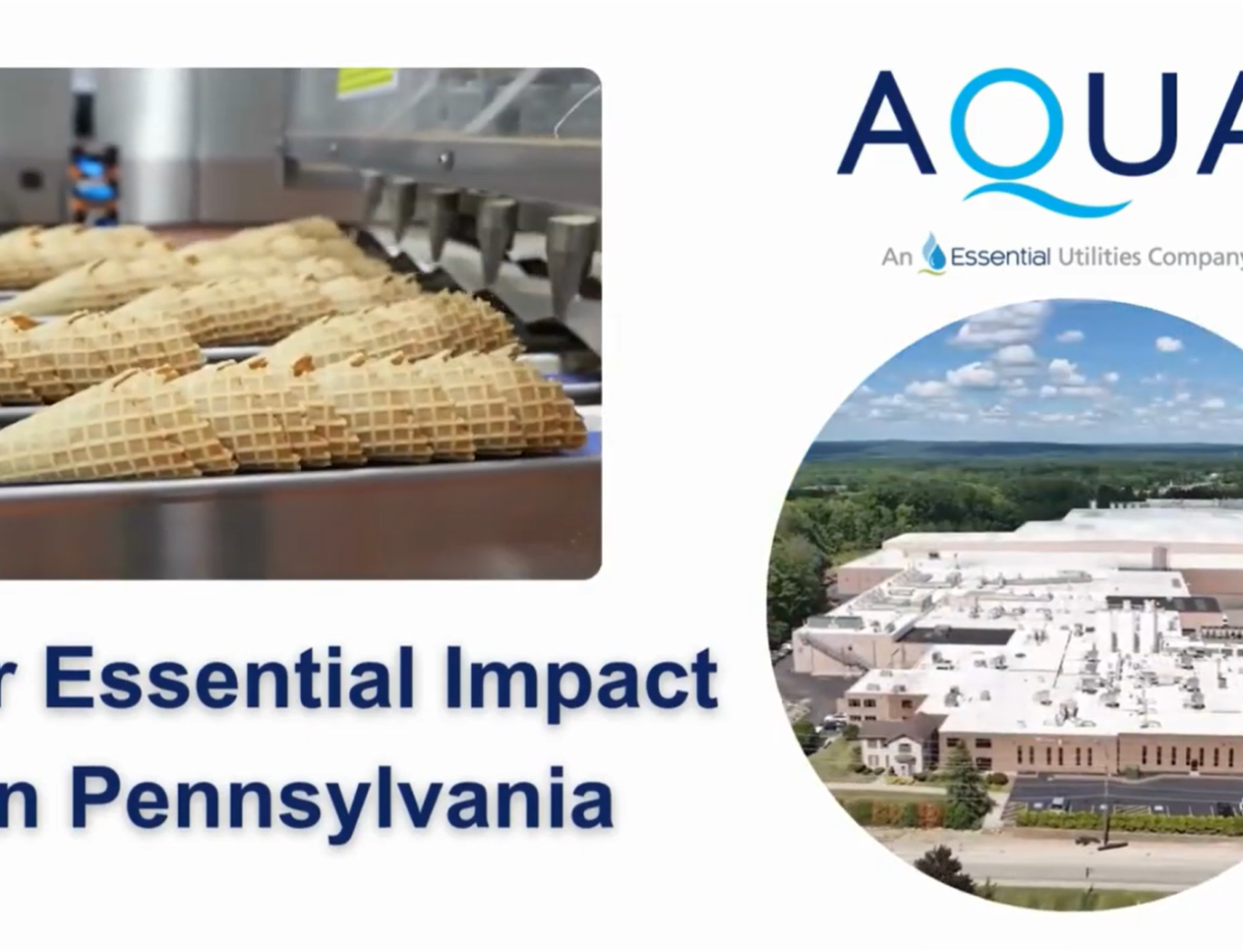 ice cream cones and building